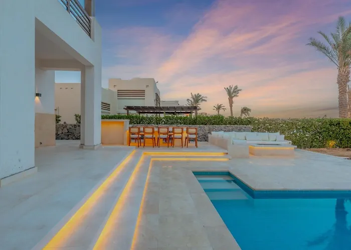 Ancient Sands 3br Twin With A Private Patio Heated Swimming Pool & Lagoon Access * Hurghada