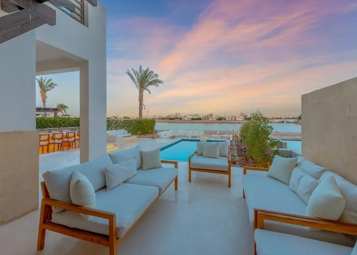 Ancient Sands 3br Twin With A Private Patio Heated Swimming Pool & Lagoon Access * Hurghada